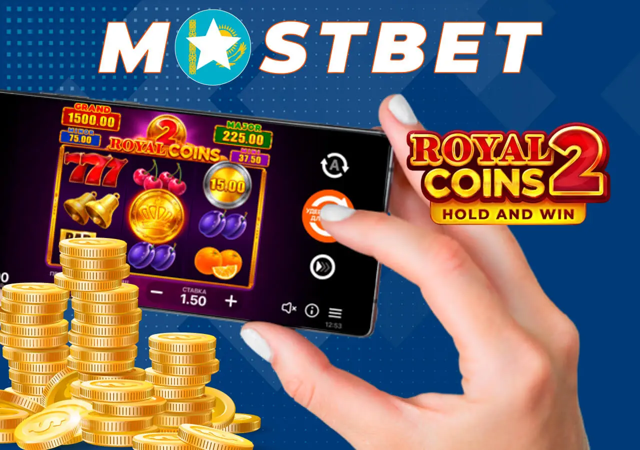 Правильная игра в Royal Coins букмекера Mostbet